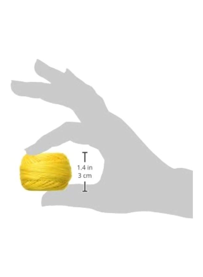 DMC Thread Ball Dark Lemon - Image 2