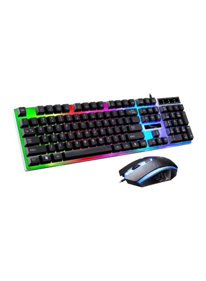 RGB LED Gaming Keyboard And Mouse Set 