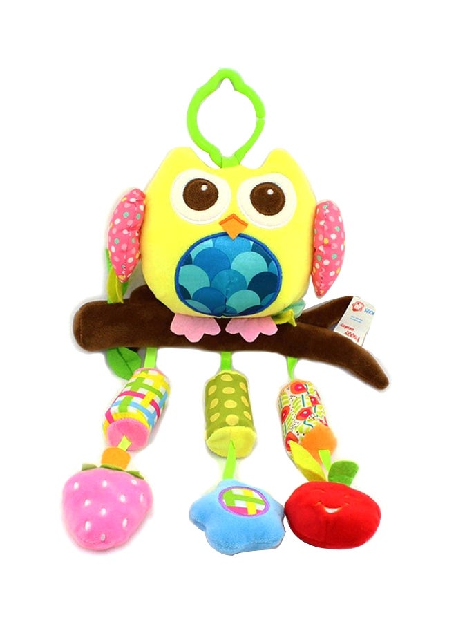 Hanging Yellow Owl Crib Toy  - Image 1