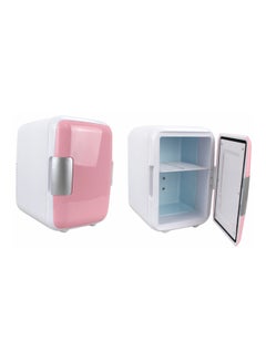 Generic Car Mounted Mini Electric Refrigerator 4.0 L JD0022 Pink/White  - Image 2