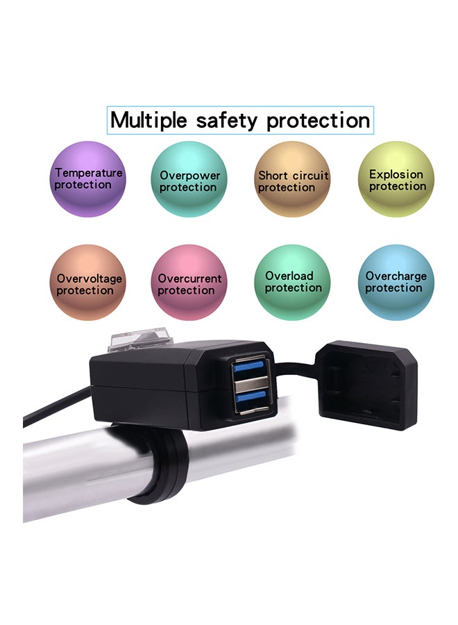Generic Dual USB Quick Charge Power Adapter 12V  - Image 2