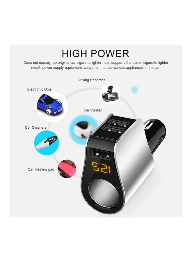 Generic Car Charger 3 USB Port Fast Charging 12 Volt  - Image 2
