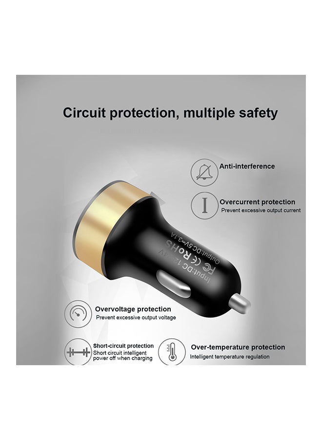 Generic Dual USB Car Charger 12 Volt  - Image 2