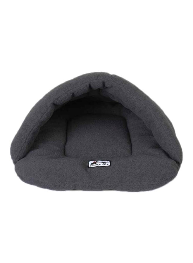 Cave Shaped Bed Hemp Grey M