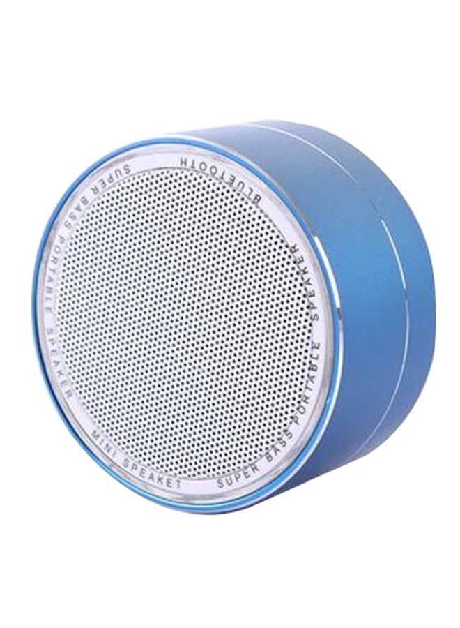 Portable Bluetooth Speaker A10 Blue/White