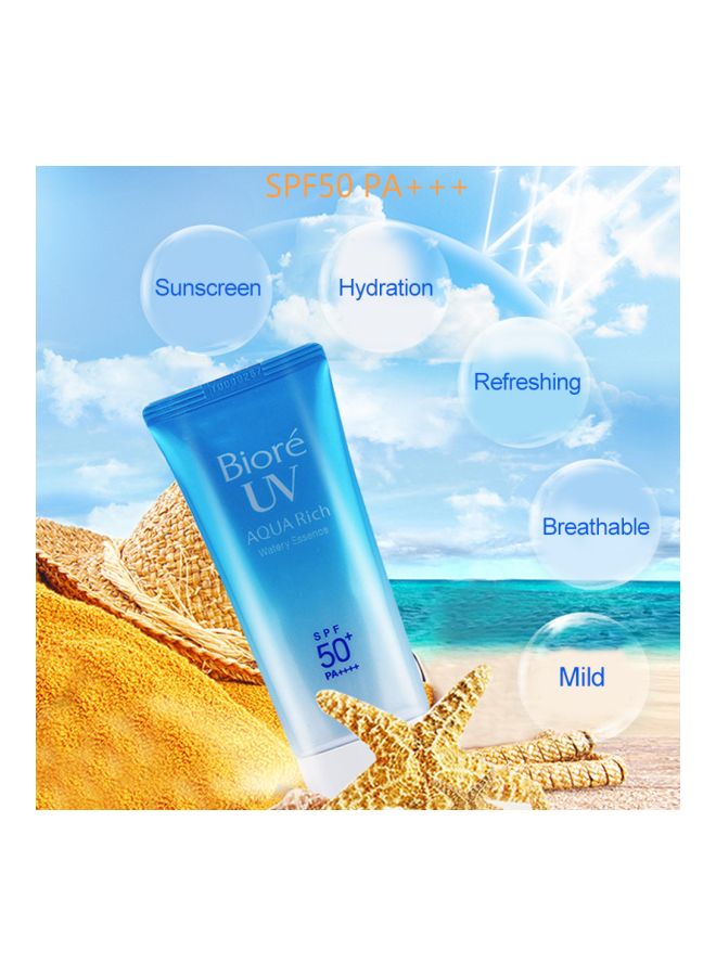 Biore UV Aqua Rich Watery Essence SPF 50 50grams  - Image 2