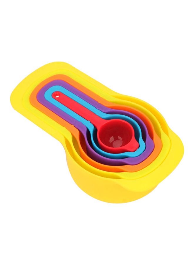 6-piece Measuring Spoon Set Yellow/Orange/Red - Image 1