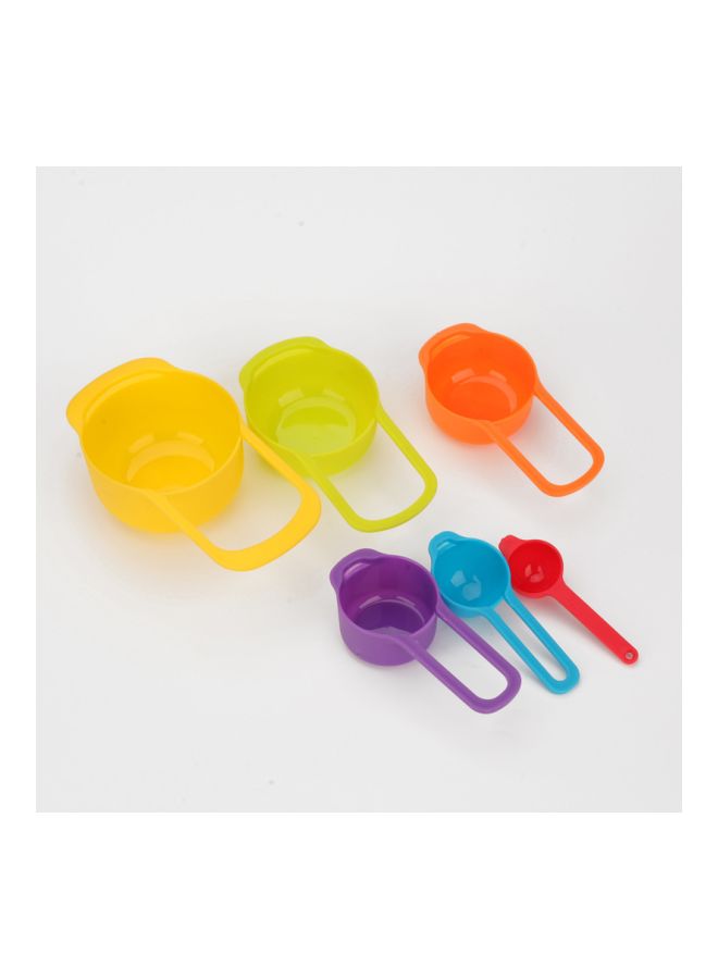 6-piece Measuring Spoon Set Yellow/Orange/Red - Image 3