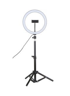 5V DC 7W LED Light Selfie Camera Lamp With Telescopic Tripod Multicolour