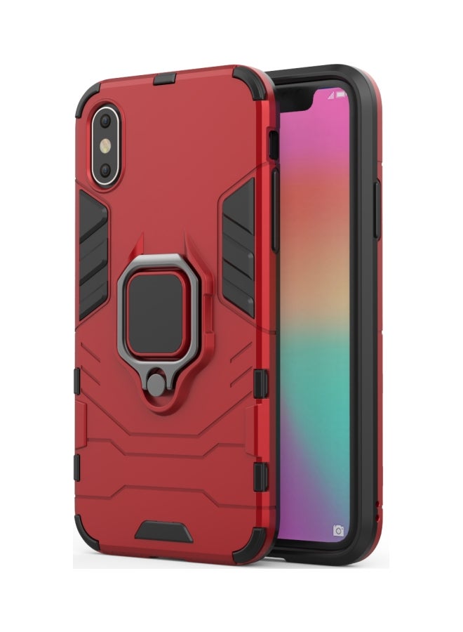 Generic - Magnetic Snap case For Apple iPhone X/XS Red - Image 1