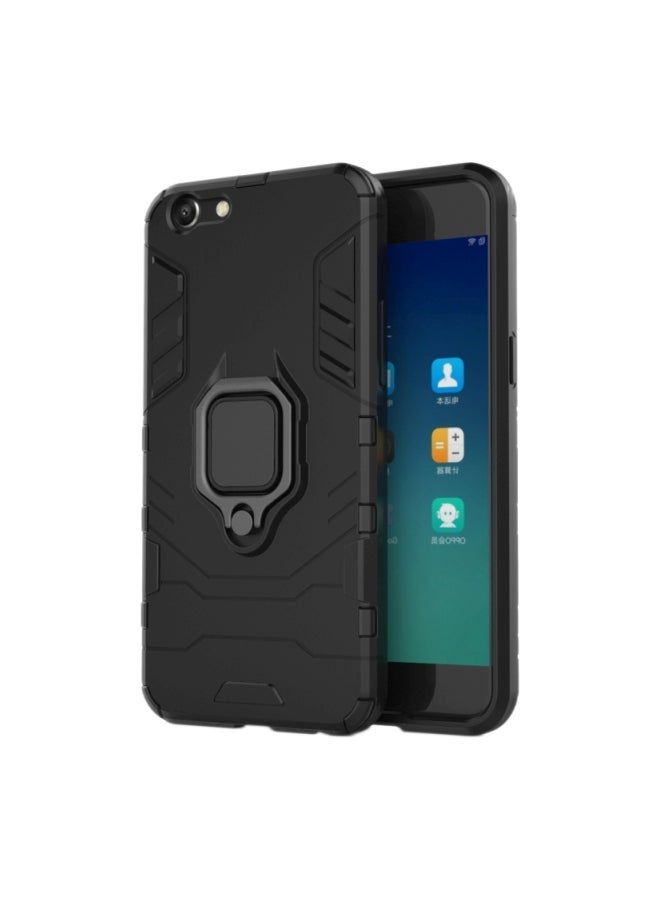 Protective Hard Case For Oppo A39 Black - Image 1