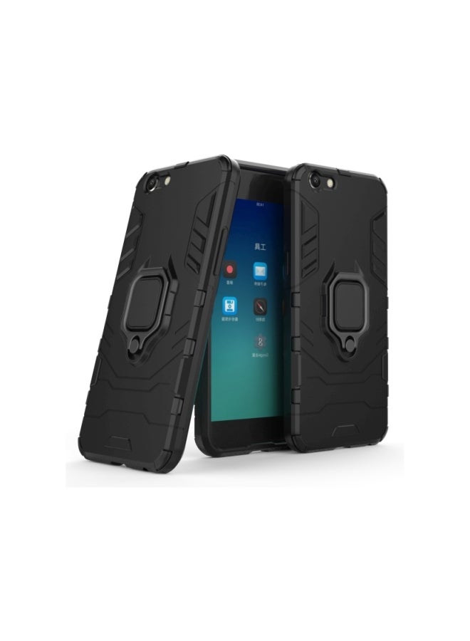 Protective Hard Case For Oppo A39 Black - Image 2