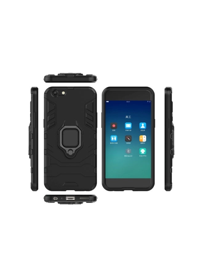 Protective Hard Case For Oppo A39 Black - Image 3