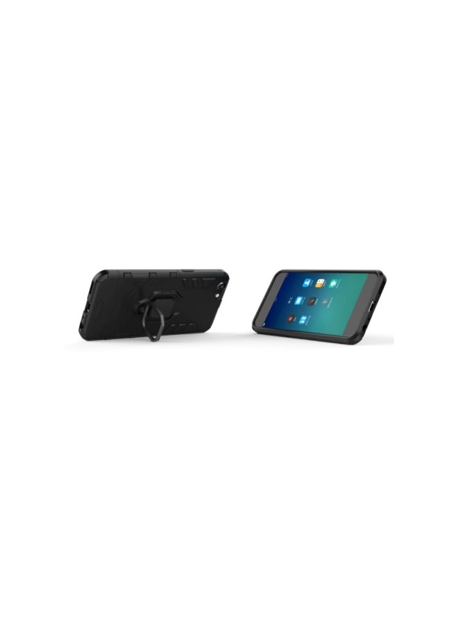Protective Hard Case For Oppo A39 Black - Image 5