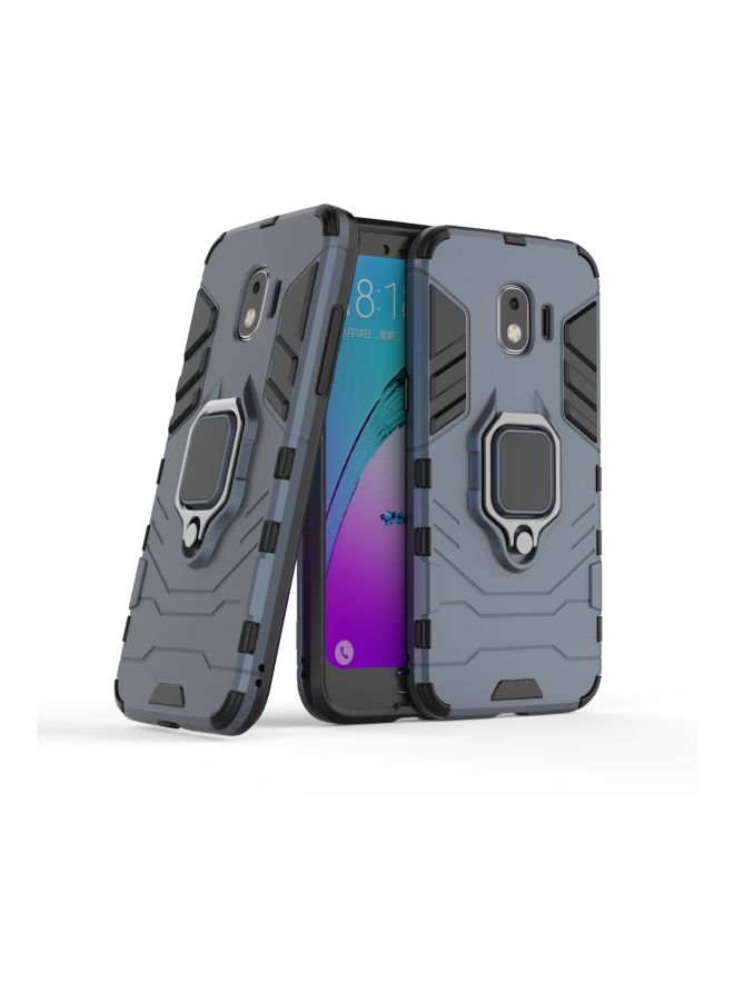 Hard Snap Case For Samsung J2 Pro Grey/Black - Image 2