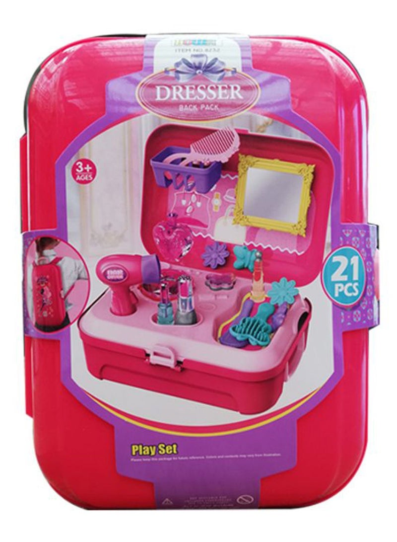 Generic 21-Piece Dresser Backpack Playset  - Image 1