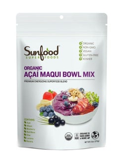 sunfood superfoods Organic Acai Maqui Bowl Mix 170 grams  - Image 1