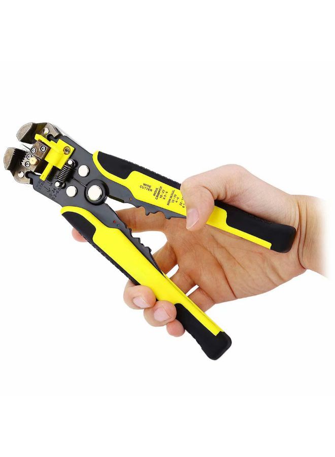 Generic - Cable Wire Cuttimg Crimper Tool Yellow/Black 100grams - Image 1
