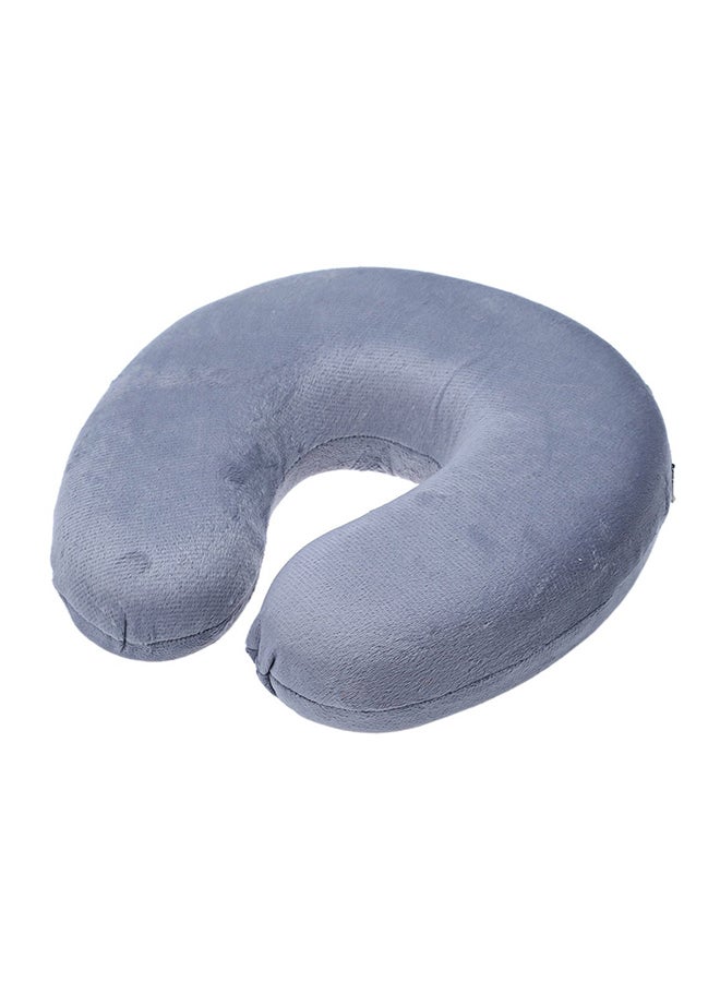 LP Memory Foam U Shape Neck Pillow Grey 