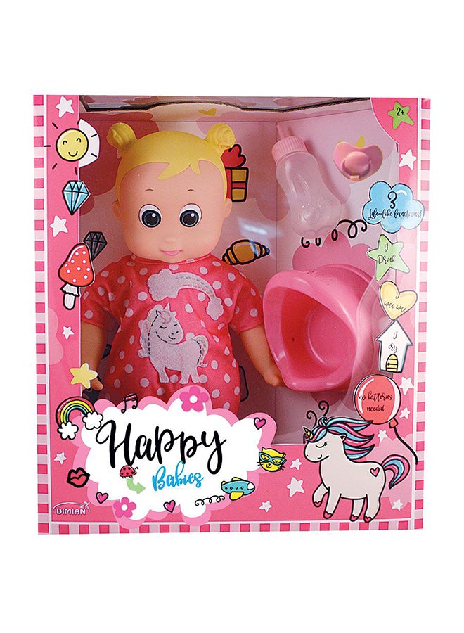 Happy Babies Happy Babies Drink And Wet Crying Doll 