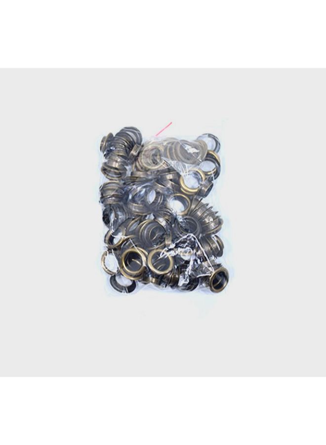 100-Piece Portable Eyelets For Canvas Clothes And Leather Antique-brass - Image 2