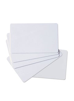 50-Piece Inkjet Printable PVC Card White