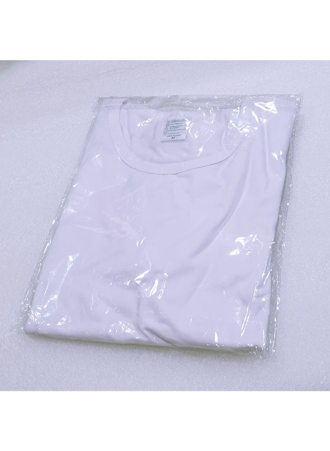 Sublimation Heat Press Printing T-Shirt White  - Image 5