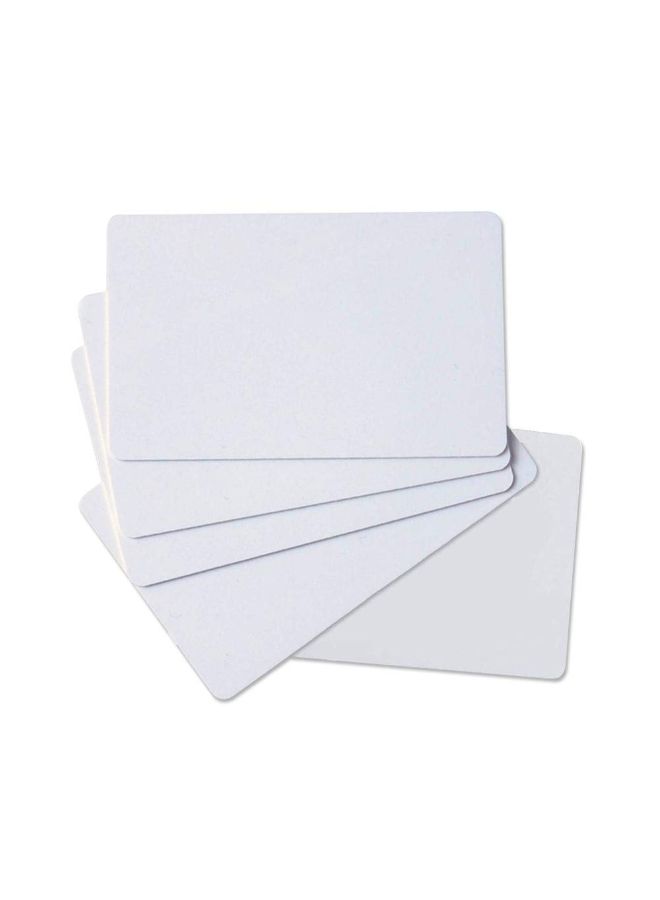 115-Piece Inkjet Printable PVC Card White  - Image 2