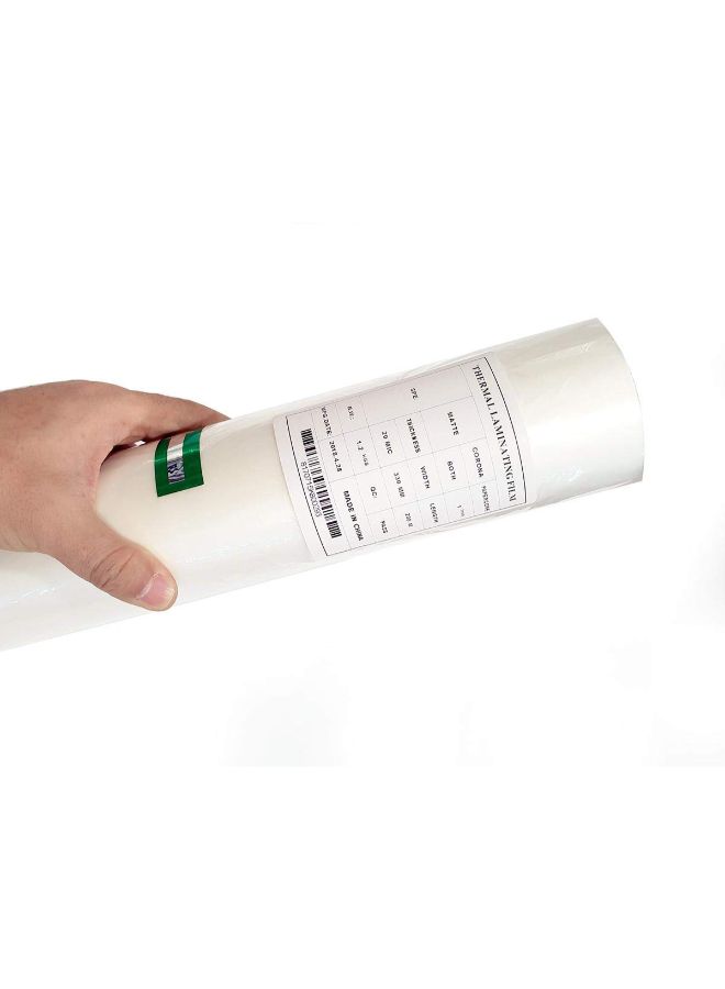 Glossy Lamination Film Roll White - Image 3