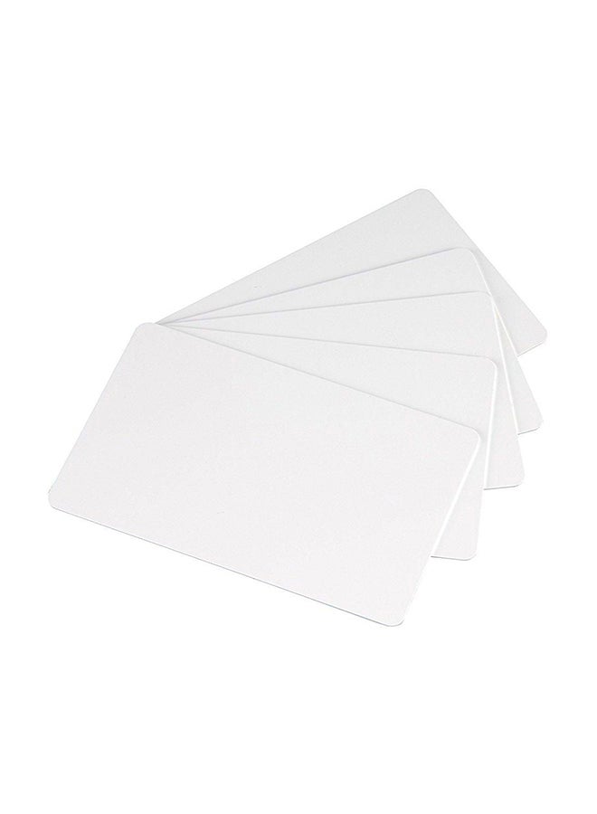 50-Piece Inkjet Printable Pvc Card White  - Image 1