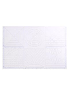Multi Purpose 3D Printing Copy Board With Fingerstalls Ivory