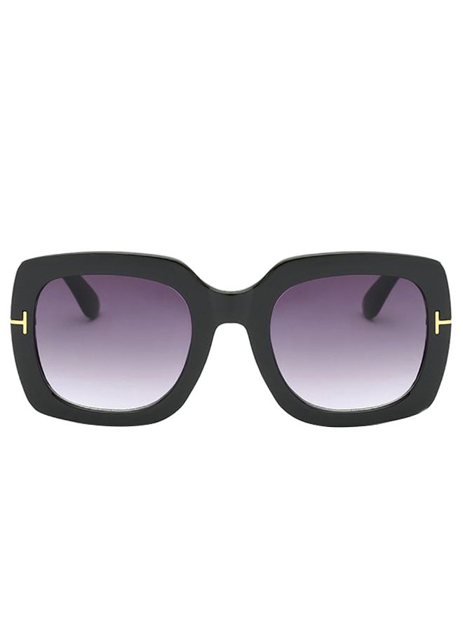 Women's Fashion Square Frame Sunglasses - Lens Size: 62 mm - Image 1