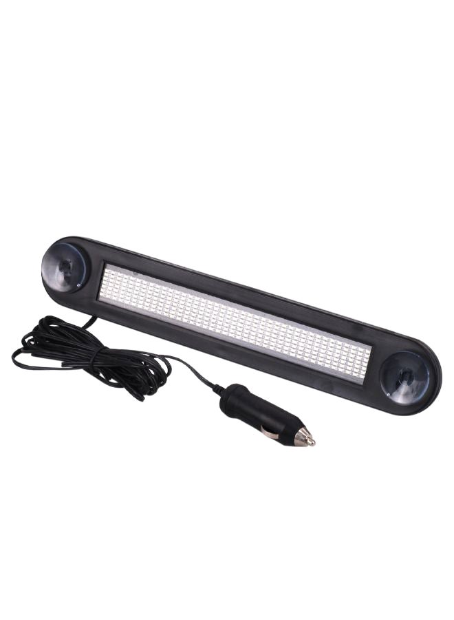 LED Programmable Message Sign Scrolling Display Board With Remote Black