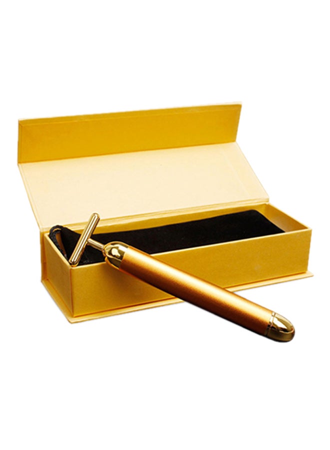 Electric Massage Beauty Stick Gold 15cm - Image 2