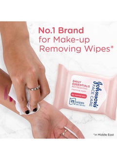 Johnson's Daily Essentials Refreshing Cleansing Wipes  - Image 2