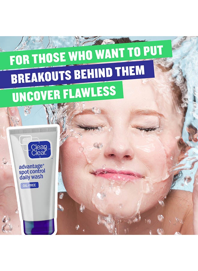 Clean & Clear Daily Face Wash Advantage Spot Control 150ml - Image 2