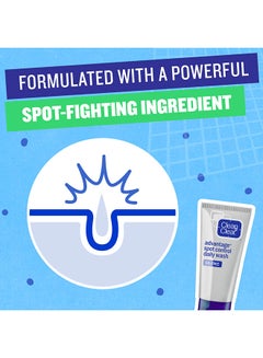 Clean & Clear Daily Face Wash Advantage Spot Control 150ml  - Image 3