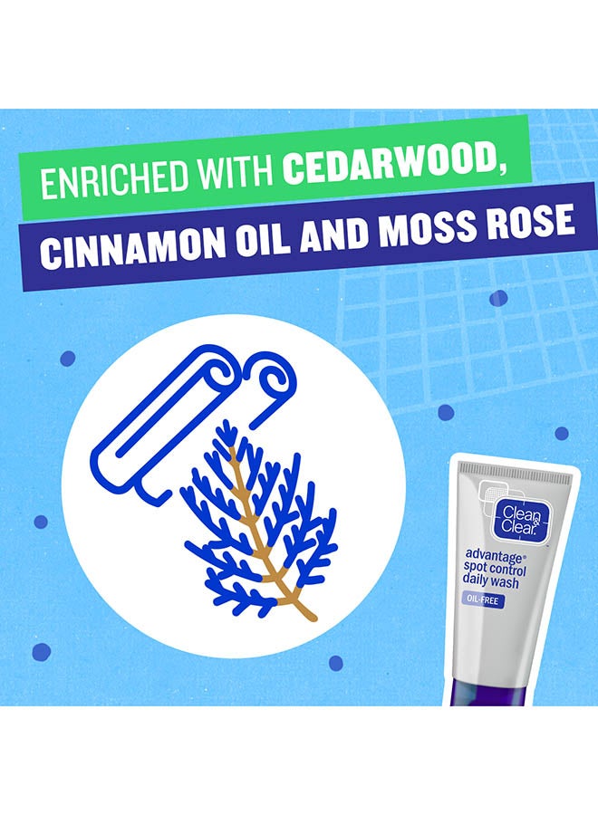 Clean & Clear Daily Face Wash Advantage Spot Control 150ml - Image 4