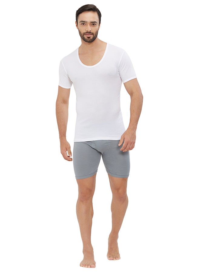 BYC - Aerocool Scoop Neck Undershirt White - Image 1
