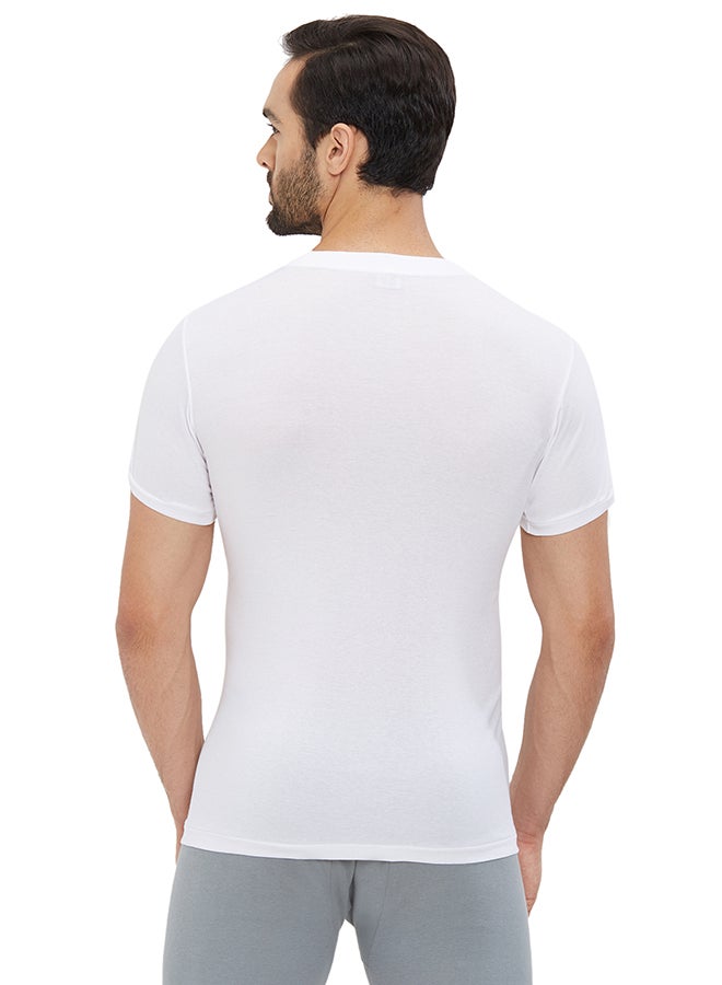 BYC Aerocool Crew Neck Undershirt White  - Image 2