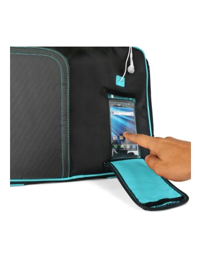 VanGoddy - Protective Bag For Quantum View QS-1035-Z3745D 10.1-Inch Black/Grey/Aqua Blue - Image 1