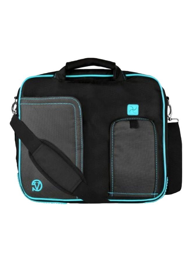 VanGoddy - Protective Bag For Quantum View QS-1035-Z3745D 10.1-Inch Black/Grey/Aqua Blue - Image 1