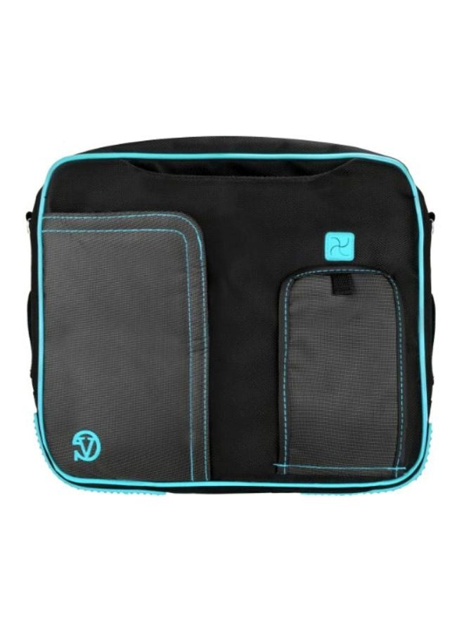 VanGoddy - Protective Bag For Quantum View QS-1035-Z3745D 10.1-Inch Black/Grey/Aqua Blue - Image 1
