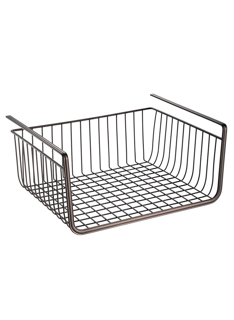 Four Am Under Cabinet Storage Shelf Silver