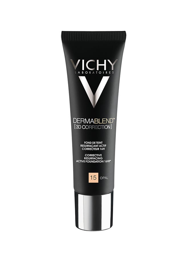 VICHY - Dermablend 3D Correction Foundation For Oily Skin 15 Opal - Image 1