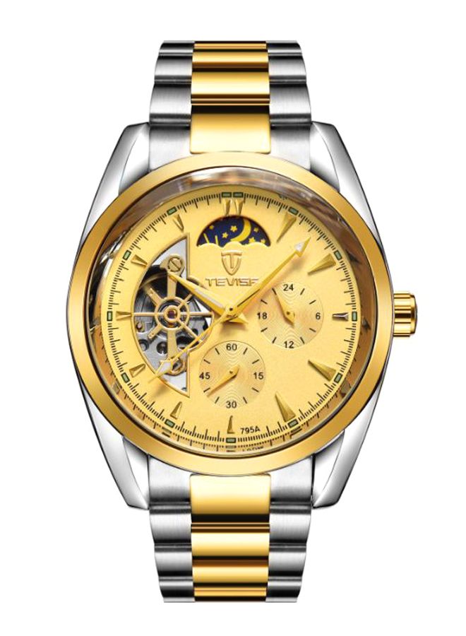 Tevise Men's Stainless Steel Analog Watch 795a - Image 1