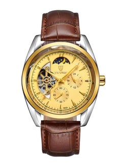 Tevise men PU Leather Analog Watch 795a  - Image 1