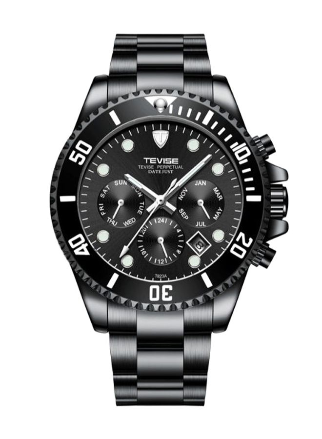 تيفيز ساعة كرونوغراف من الإستانلس ستيل طراز  t823a men - Image 1