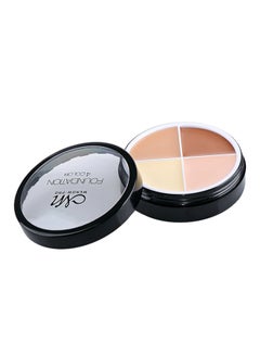Menow 4-Color Foundation Multicolour  - Image 1