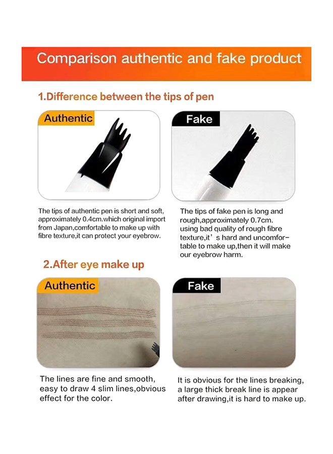 BOOBEAUTY - Liquid Eyebrow Pen Brown - Image 1